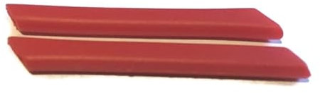 Ear Socks for Oakley Jawbone/Split Jacket Sunglasses Rubber Kit (Red)