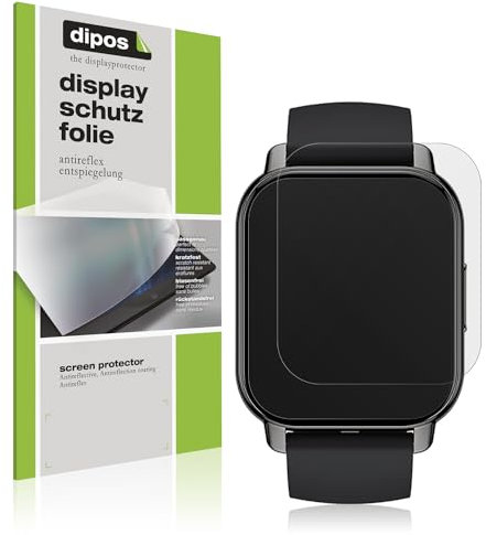 dipos I 6X Protector de Pantalla Mate Compatible con Vtech Kidizoom Smartwatch MAX pelicula Protectora