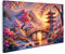 islandburner Tableau sur toile Japon serein fleurs de cerisier en fleurs saison magique images murales poster