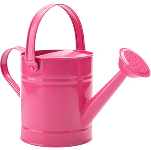 Veesper Metal Watering Can Small Bonsai Watering Can 1.5L/51oz Kids Watering Can with 25 Hole Spout, Portable Plant Watering Can with Handle, Rustproof Garden Watering Can for Outdoor Indoor 2.