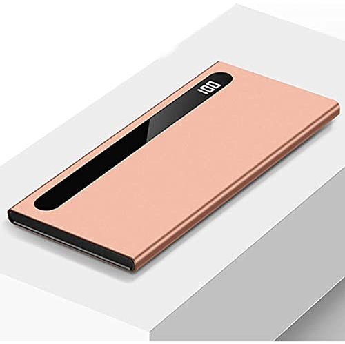 Portable Charger 100000mAh, High Capacity Power Bank, Dual-Input and Dual-Output External Battery Pack USB C, Portable Cell Phone Battery Chargers, & etc,Gold