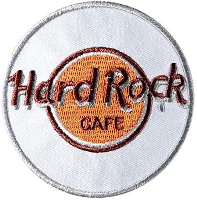 Hard Rock Cafe Aufnäher Besticktes Patch zum Aufbügeln Applique Souvenir Zubehör