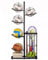 Ball Storage Rack, 5-Tier Soccer Rack, Vertical Ball Display, Freestanding Basketball Storage With Basket, Suitable For Volleyball, Basketball, Soccer, Garage, Indoor And Outdoor