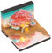 Desk Calendar 2025 | Memo Pad with Light | Non-Stick 2025 Time Piece Calendar | Tree House Life Calendar Notepad | Paper Carving Art Craft | Notepad Creative Tree House