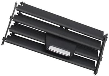 ZAPYVET Auto-Front-Mittel-Luftentlüftungsauslassgitter A/C-Gleitclip, for, 1 2 3 4 Serie F20 F22 F30 F31 F32 F33 F36 Klimaanlagen-Entlüftung(Black Middle Right)