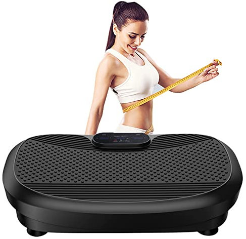 HADECOLL 4D Vibration Plate Exercise Machine - Triple Motor Oscillation, Linear, Pulsation + 4D Motion Vibration Platform | for Weight Loss & Shaping