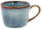 Cosy & Trendy Lot de 12 Tasses en Grès Jade, Indigo, 25Cl