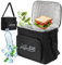 LA SUITE 08 STORE Borsa Termica Porta Pranzo, Borsa Frigo Piccola Pranzo Ufficio In Tessuto Oxford 600 Ultra Resistente E Impermeabile, Perfetta Per Cibi Caldi E Freddi