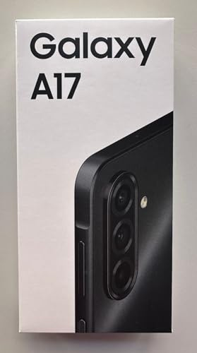 Samsung Galaxy A17 4G 256GB Android 15 Smartphone 8GB RAM AI Display 6.7'' Super AMOLED Fotocamera 50MP 5.000 mAh (Nero)
