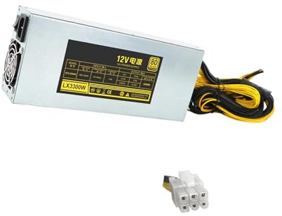 3600W 3300W 3000W Single Channel 12V 15x6Pin Server Power Supply Quiet Mute Cooling Gaming PC Power Supply