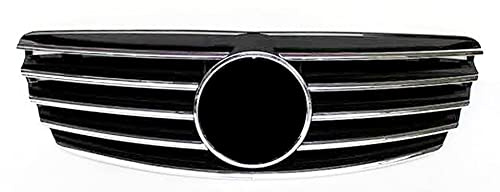 Nieren Kühlergrill AMG Style Car Front Bumper Racing Grill Mit Emblem Für Benz E-Klasse W211 E320 E350 E500 2007-2009