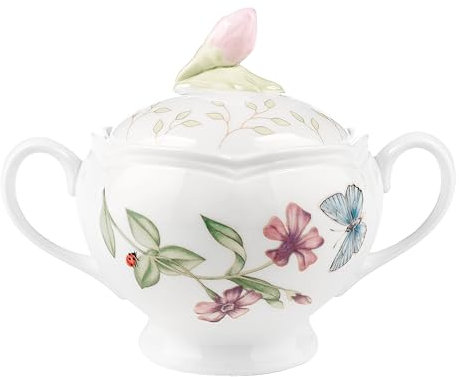 Lenox Schmetterlingswiese Zuckerschüssel weiß
