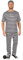 tectake dressforfun Herrenkostüm Sträfling | Trendiges Streifendesign | inkl. Mütze (L | Nr. 301461)