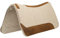 Weaver Leather Unisex-Erwachsene Contoured Wool Blend Felt Saddle Pad, 1 Schabracke, Südwesten – Stockengrün/Grau, L x 30 W-1 Thick