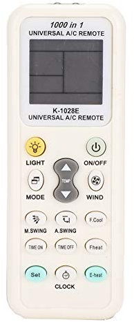 Universal Air Condition Remote Control, K-1028E Air Conditioner Remote Control Replacement for All Most All models of All Brands Air Conditioning A/C Controller 1000 Codes