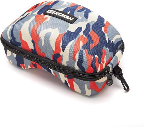 XCMAN Robuste Skibrillenhülle aus EVA, passend für alle Formen und Größen (CITY CAMO)
