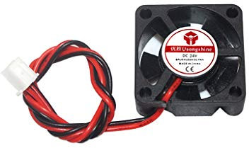 BIlinli 1 PC DC 2Pin Mini 3010 ventilateur de refroidissement 5 V / 12 V / 24 V 30 MM 30x30x10mm petit ventilateur d'extraction pour imprimante 3D 3010 2 broches pour imprimante 3d