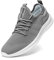 CAIQDM Schuhe Herren Laufschuhe Sneaker Outdoor Sportschuhe Turnschuhe männer Joggingschuhe atmungsaktiv Running Shoes Men Walking Schuhe Freizeitschuhe Fitness Schuhe Grau 40 EU