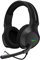 uRage Gaming-Headset SoundZ 710 7.1, schwarz, 7.1-Virtual-Surround-Sound, Einseitig geführtes Mesh Cable, LED-Beleuchtung, 4 Farben, 2 Wechselintervallen, Ohrpolster, PC/Xbox One/PS4