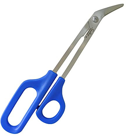 Long Handled Toe Nail Clippers Angled Scissors Cutters Chiropody Thick Large Heavy Duty (PDS 8 INCH Scissors)