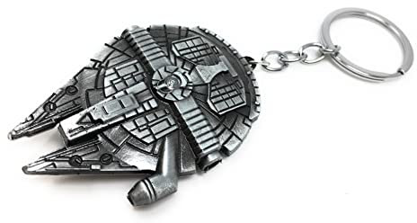 Star Wars Millennium Falcon Figur Schlüsselanhänger Raumschiff Film Modell Game