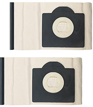 FFyan 2 pièces de rechange sac à poussière de tissu lavable pour Karcher WD3 MV3 SE4001 A2299 K2201 FK2150 accessoires pour aspirateur