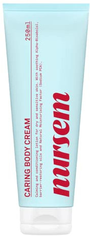 Nursem CARING BODY CREAM – 250ml | Calming and conditioning body moisturiser for dry skin
