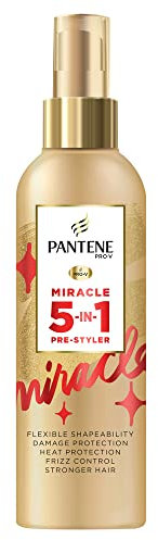 Pantene Hitzeschutzspray, Leave In Conditioner, 5-in-1, 200 ml, Styling Haarspray, Primer, formend, schützende und pflegende Haarkur