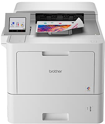 Brother HL-L9430CDN Professional Workgroup Colour Laser Printer | | Advanced Print Speeds| Solutions Ready | 8.76cm Touchscreen| High Yield Ink Included | UK Plug