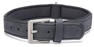 Beeztees Balacron Ax - Hundehalsband - Kunstleder - Schwarz - 47-57 cm x