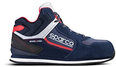 Sparco Gymkhana, Scarpe Antinfortunistiche Unisex-Adulto, Blu Scuro, 44 EU