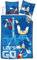 Bettwäsche Sonic Der Igel, für Einzelbett, Bettbezug 140 x 200 cm + Kissenbezug 65 x 65 cm, Polyester-Baumwolle
