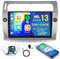 2+64GB Android 13 Radio Coche para Citroen C4 2004-2009/C-Quatre 2008-2011 Radio Carplay Android Auto Inalámbrico, IPS 9 Pantalla Táctil con Cámara Trasera, Bluetooth Manos Libres, Navegación GPS