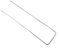 Clavos fiables en forma de U, acero galvanizado, 10/15/20 cm de longitud, juego de 10 piezas (15 cm)