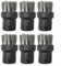 LVYXON For Karcher Steam Cleaner Brushes Set Round Stainless Steel Wire Compatible with SC1 SC2 SC3 SC4 SC5 SC7(6PCS)