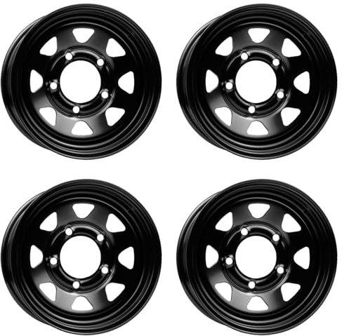 4x Dotz Felgen Dakar dark 7.0Jx15 ET12 6x139.7 kompatibel mit Toyota 4 Hilux
