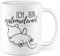 Tasse Büro mit Spruch – Geschenk “Ich bin systemrelevant” – Kaffeetasse 330ml aus Keramik – Humor Witzig Sarkasmus Geschenkidee Kaffee-Becher