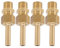 Qcwwy Boquilla de fuente de cobre fuerte para hombre, boquilla de chorro hexagonal grande, fuga rápida - combinación con fuentes individuales de alta dureza, adecuada para jardín (G3/8)