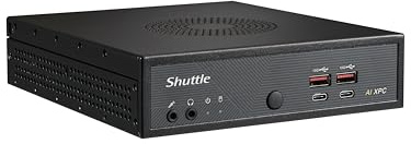 Shuttle Slim Pc Dn11h5 1.35l Sized Pc Nero 125h Intel Soc (dn11h5 Intel U5-125h 120w Ext - Hdmi DisplaY-Port Usb 4xgln)