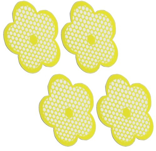 Vynetra Rutschfeste, schwimmende Bienen, Schmetterlinge, Bewässerungsstationen, geeignet für Bestäuber, Gartenteich, Zubehör, Bienen, sicher, schwimmende Wasserstation mit hellen Farben