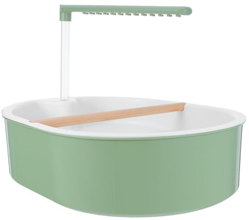 Automatische Vogelbadewanne mit Brunnen und Wasserfluss für Papageien