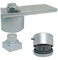 Bisagra de rodamiento para puertas de hierro batiente Diámetro 50 par Art. 438-439 IBFM