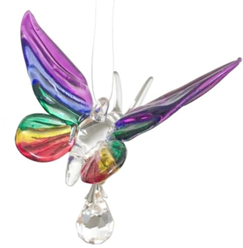 Wild Things Gifts Fantasy Glass Butterfly Rainbow New 5053-RAI