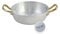 Pentalux Pfanne zu servieren transparent Aluminium Puro 99,5% Griffe Messing Stärke 3 – 4 mm 12cm