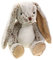 ELLUG Stofftier/Plüschtier/Kuscheltier grau-brauner Hase mit Schlappohren H.: 40cm (0320250)