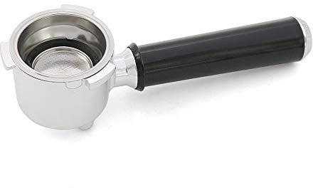 for DeLonghi EC680 EC685 Stainless Steel Coffee Machine with Bottom Filter Holder Portafilter Handle Single Cup Barista Tool