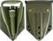 Klappspaten Neues BW Modell Original Oliv inkl. Holster Farbe Oliv