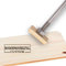 OLYCRAFT Custom Wood Branding Eisen 3cm/3cm Leder Branding Eisenstempel Custom Logo BBQ Heat Stamp Mit Messingkopf Und Holzgriff Für Die Holzbearbeitung, Und Handgefertigtes Design - Reiner Text#4