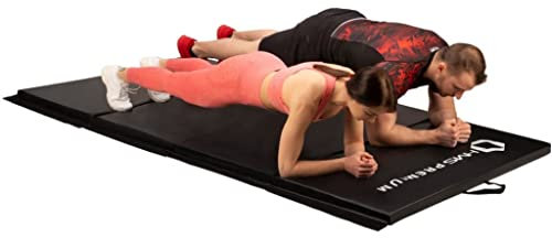 Dicke und strapazierfähige Sportmatratze, 240 x 120 x 5 cm