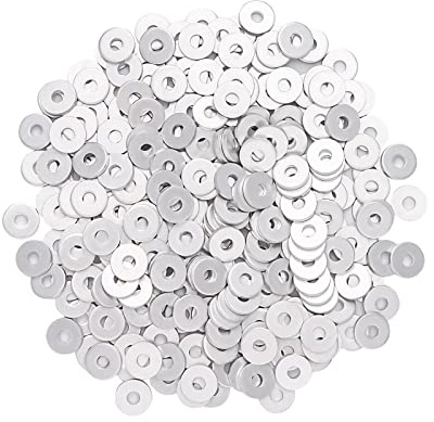 Aluminum Backup POP Rivet Washers for 1/8 Diameter Rivets,Aluminum Back Up Washer, 250 PCS